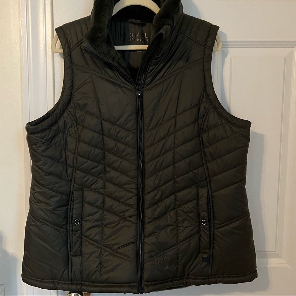 Forest Green Michael Kors Vest -NWOT